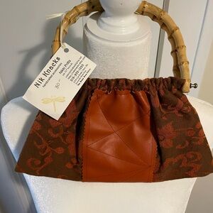 Nik Knacks Rust Orange/Brown Women's Bag